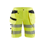 BLÅKLÄDER 7186 High Vis Shorts med stretch Dame - Sikkerhedsgiganten