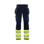BLÅKLÄDER 7193 High Vis Buks 4 - vejs stretch Dame - Sikkerhedsgiganten