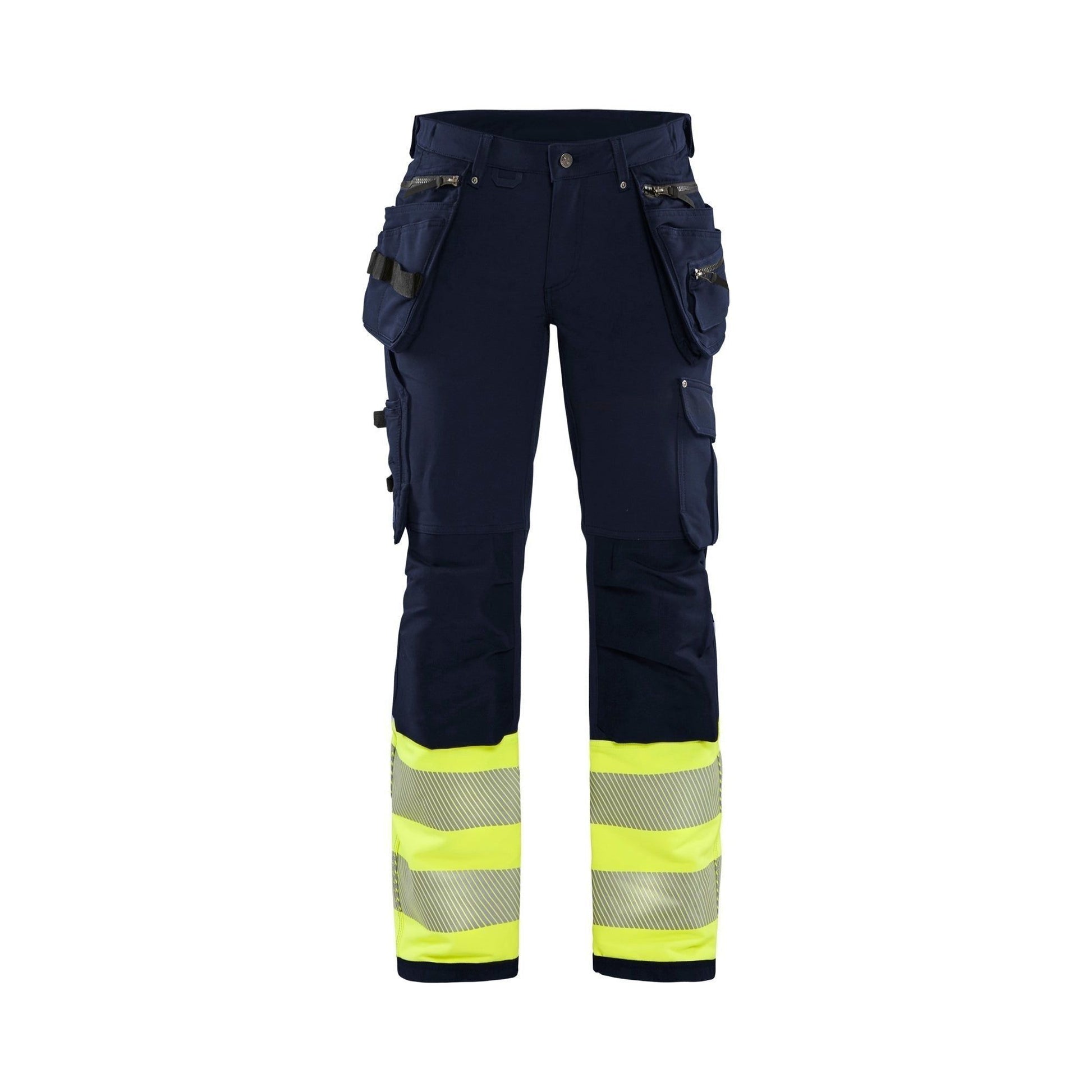 BLÅKLÄDER 7193 High Vis Buks 4 - vejs stretch Dame - Sikkerhedsgiganten