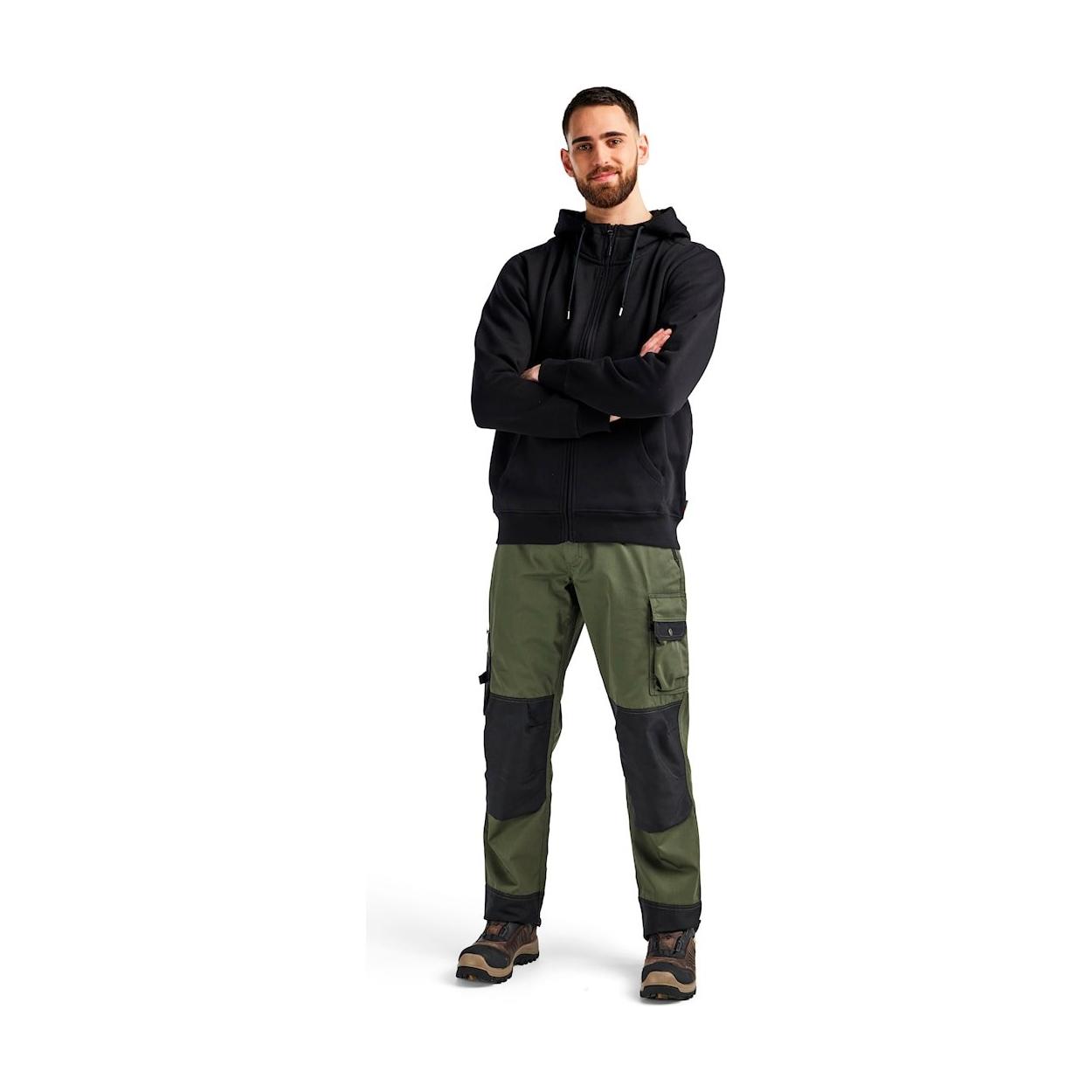 BLÅKLÄDER Hættetrøje full - zip 3366 - Sikkerhedsgiganten