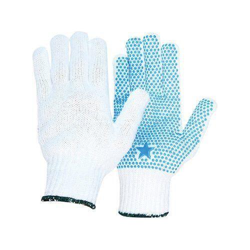 BlueStar Dot ALL - ROUND strikhandske med PVC - dotter - Sikkerhedsgiganten