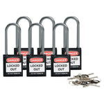 Brady Lockout Lås Alu/Nylon, 50 mm - Sikkerhedsgiganten