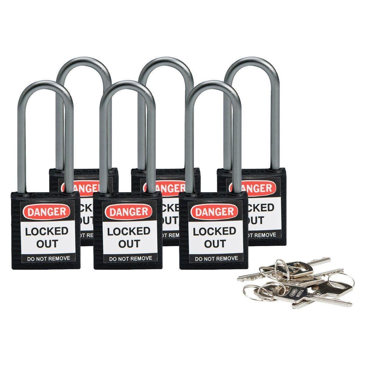 Brady Lockout Lås Alu/Nylon, 50 mm - Sikkerhedsgiganten