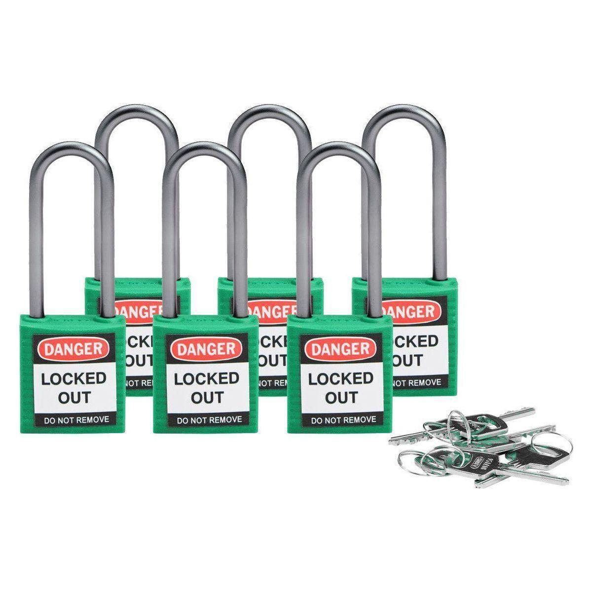 Brady Lockout Lås Alu/Nylon, 50 mm - Sikkerhedsgiganten