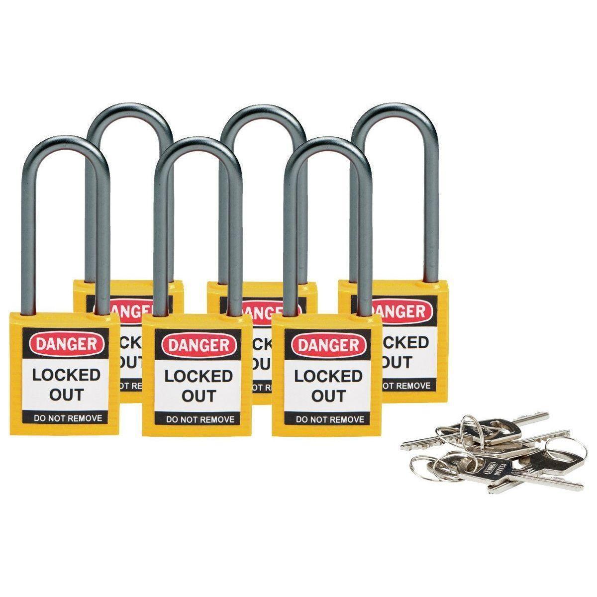 Brady Lockout Lås Alu/Nylon, 50 mm - Sikkerhedsgiganten