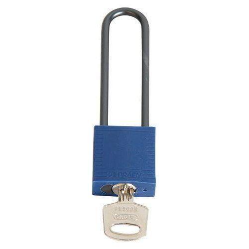 Brady Lockout Lås Alu/Nylon, 75 mm - Sikkerhedsgiganten