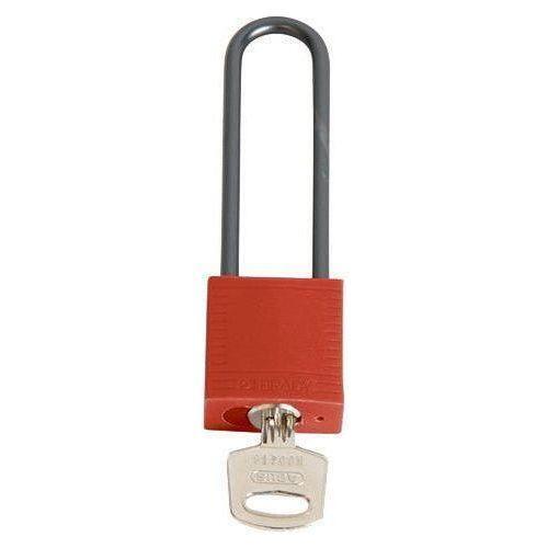 Brady Lockout Lås Alu/Nylon, 75 mm - Sikkerhedsgiganten