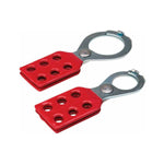 Brady Metal Lock Out Hasp 25 mm Åbning, Rød - Sikkerhedsgiganten