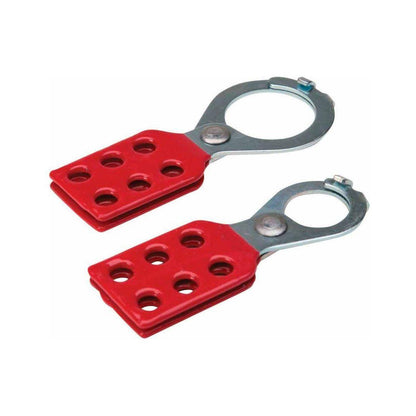 Brady Metal Lock Out Hasp 25 mm Åbning, Rød - Sikkerhedsgiganten