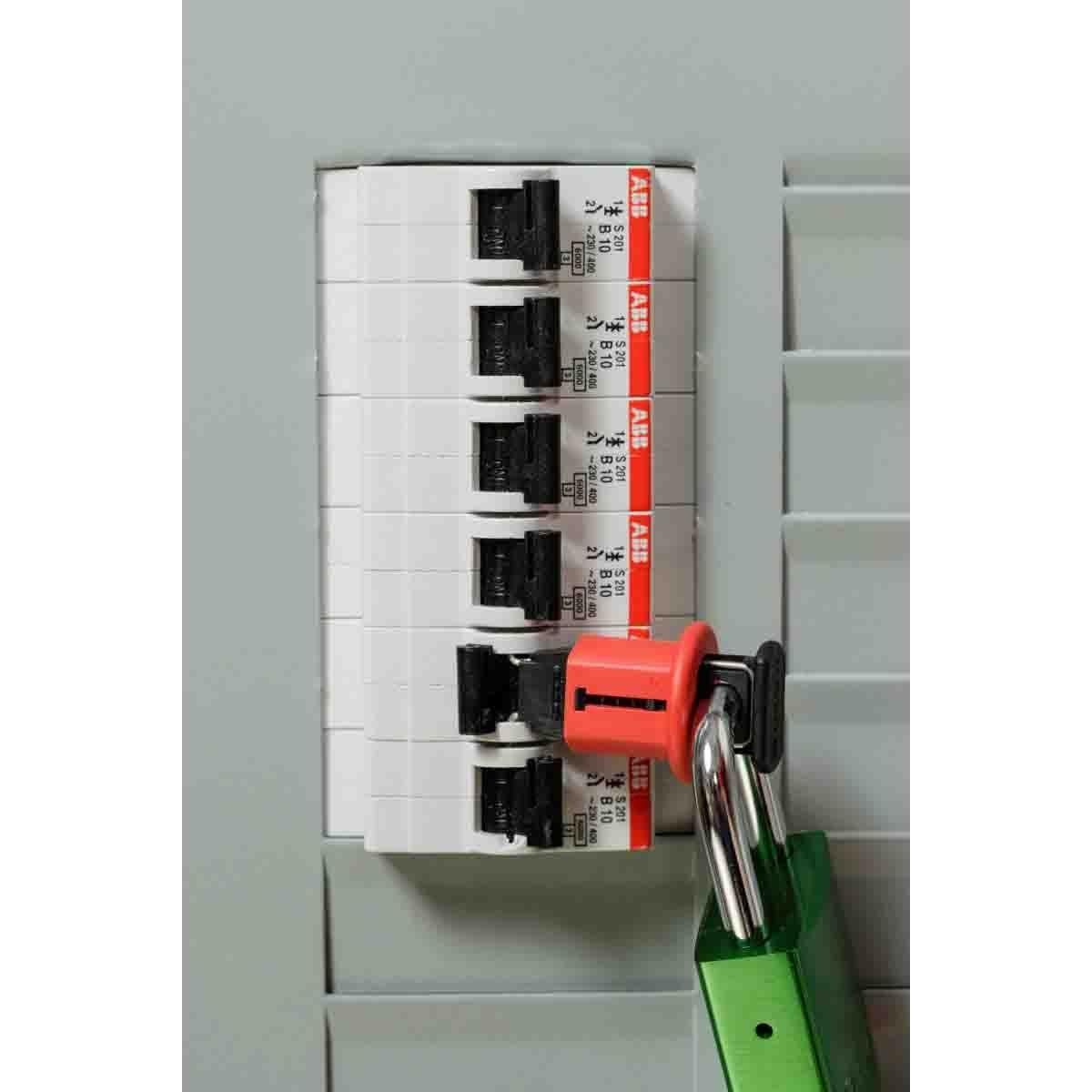 Brady Mini Circuit Breaker Pin - Out (Standard) - Sikkerhedsgiganten