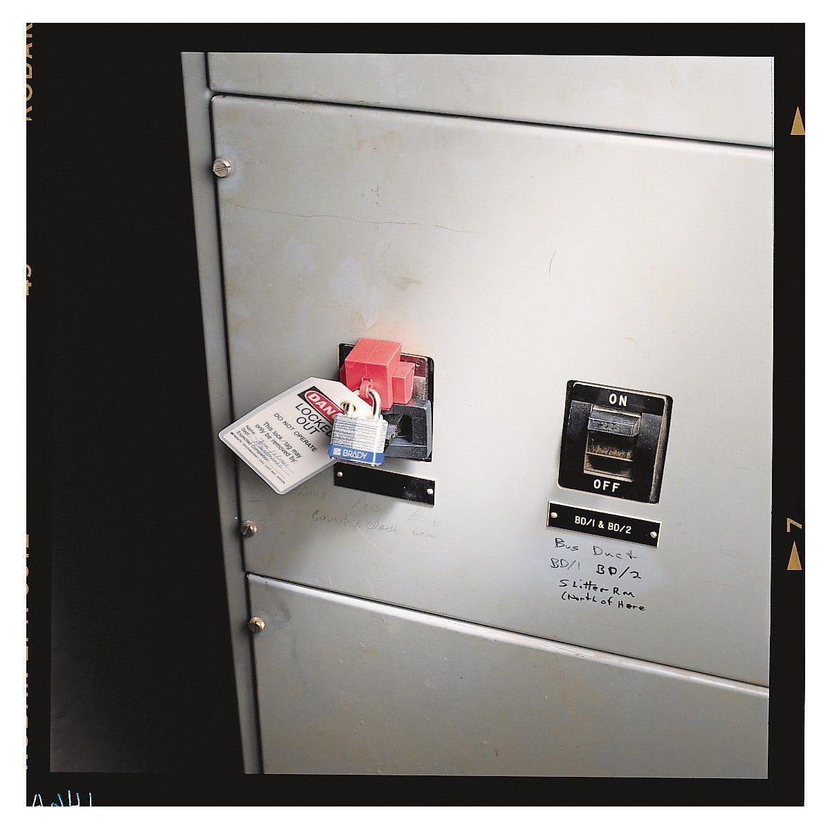 Brady Oversized Breaker lockout - Sikkerhedsgiganten