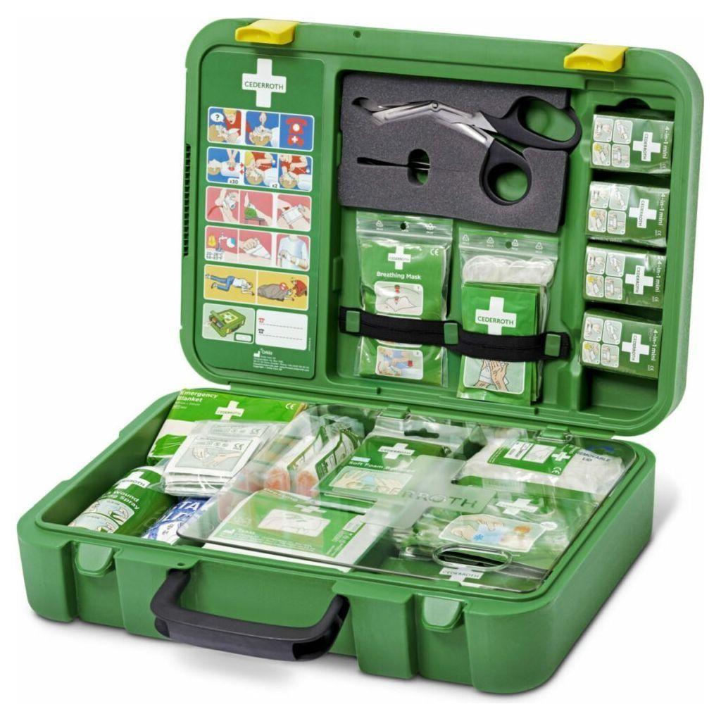 Cederroth First Aid Kit XL med plasterautomat - Sikkerhedsgiganten