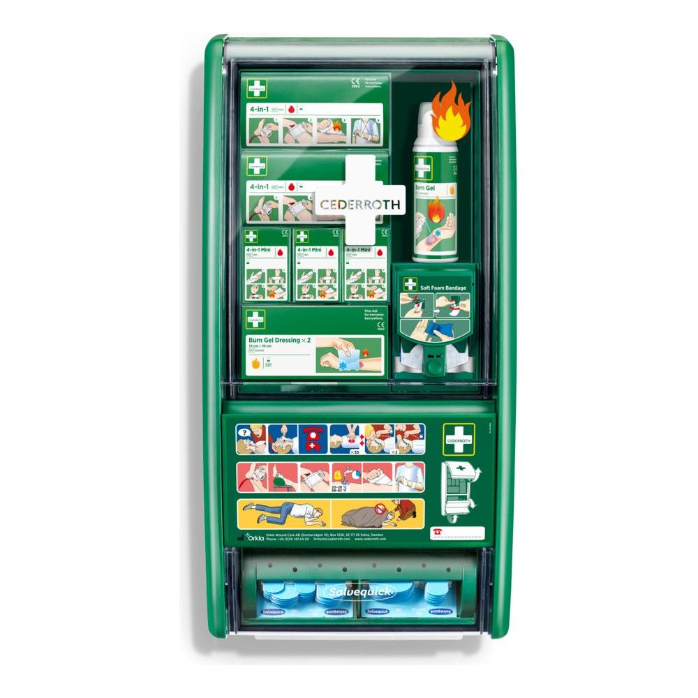 Cederroth Førstehjælp & Burn station 51011003 - Sikkerhedsgiganten