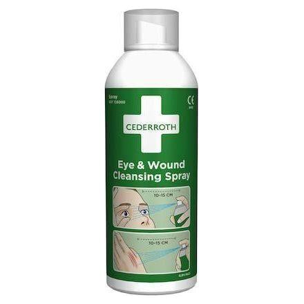 Cederroth øjenskyl og sårrens spray 150 ml - Sikkerhedsgiganten