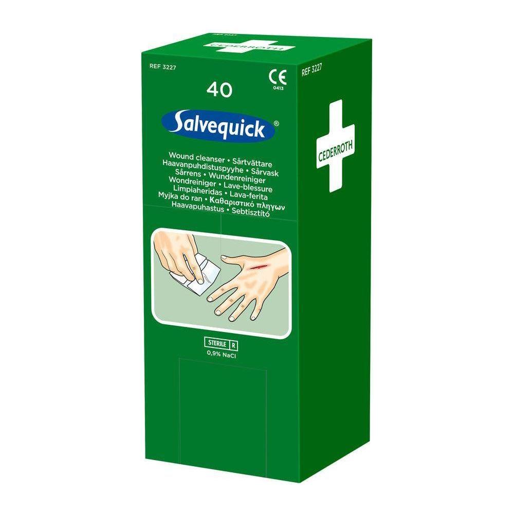 Cederroth sårrenseservietter refill 3227 40 stk - Sikkerhedsgiganten