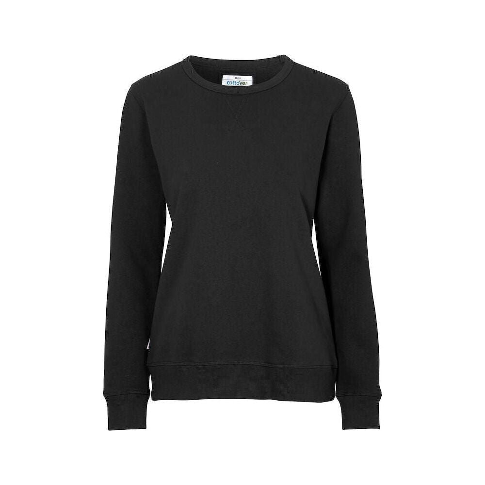 Cottover Crew neck dame Sweatshirt med rund hals 141004 - Sikkerhedsgiganten