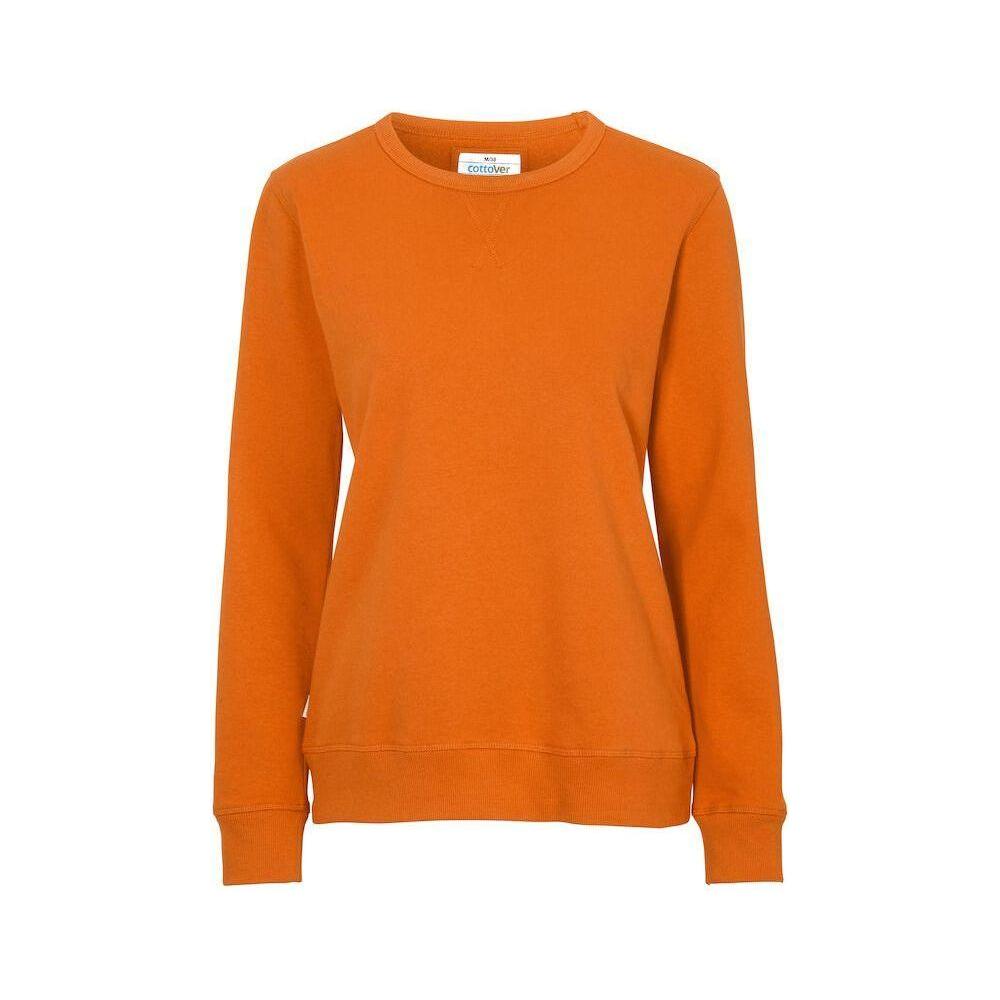 Cottover Crew neck dame Sweatshirt med rund hals 141004 - Sikkerhedsgiganten
