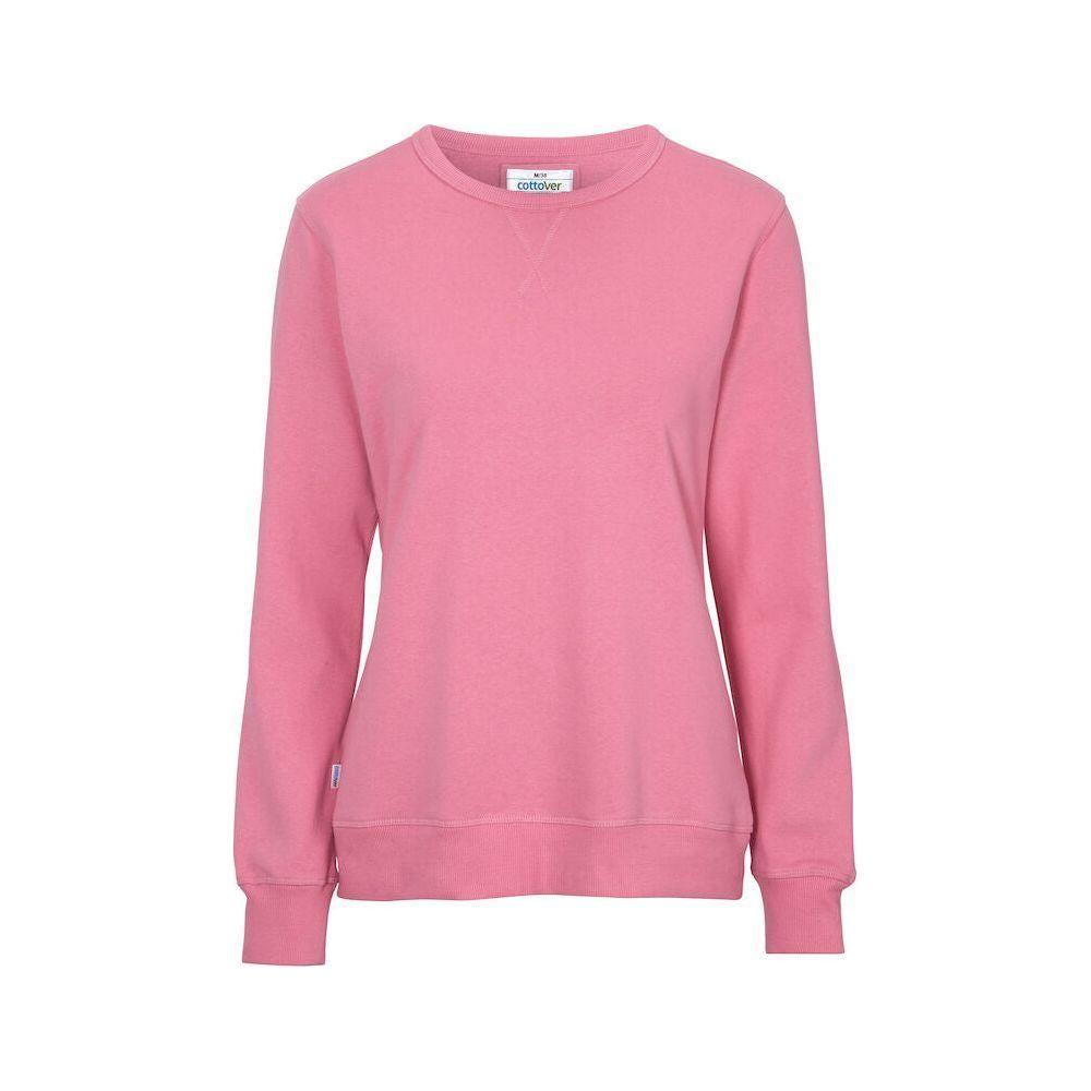 Cottover Crew neck dame Sweatshirt med rund hals 141004 - Sikkerhedsgiganten