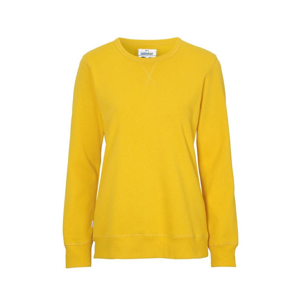 Cottover Crew neck dame Sweatshirt med rund hals 141004 - Sikkerhedsgiganten