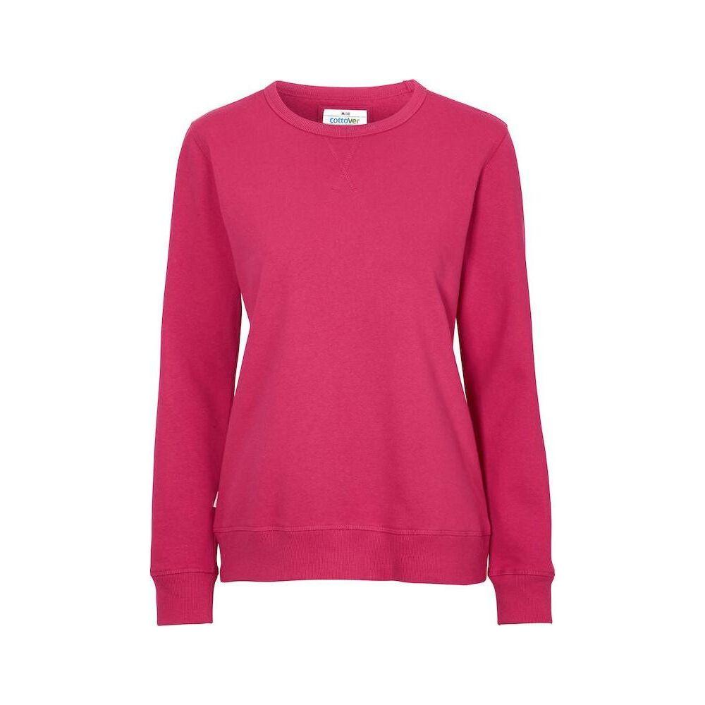 Cottover Crew neck dame Sweatshirt med rund hals 141004 - Sikkerhedsgiganten