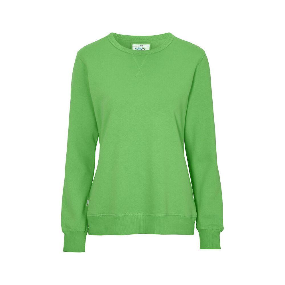 Cottover Crew neck dame Sweatshirt med rund hals 141004 - Sikkerhedsgiganten