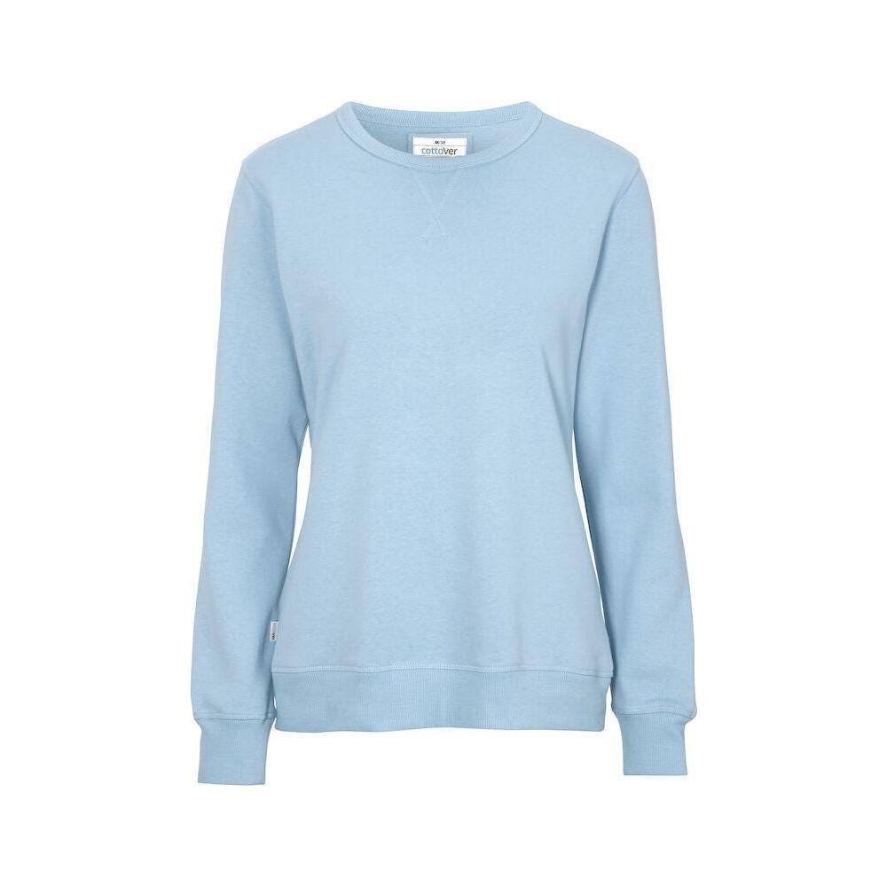 Cottover Crew neck dame Sweatshirt med rund hals 141004 - Sikkerhedsgiganten