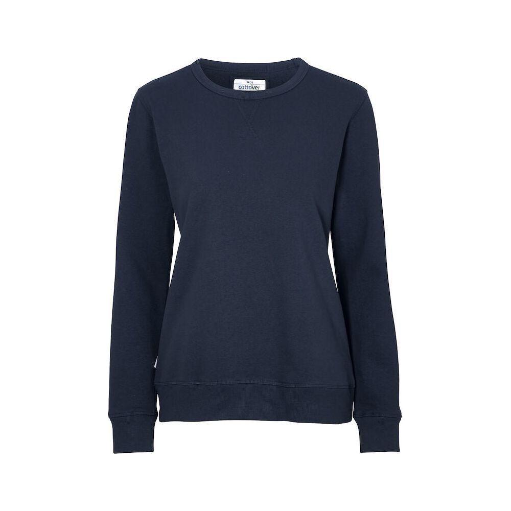 Cottover Crew neck dame Sweatshirt med rund hals 141004 - Sikkerhedsgiganten