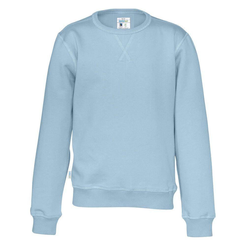 Cottover Crew Neck Sweatshirt med rund hals junior 141015 - Sikkerhedsgiganten