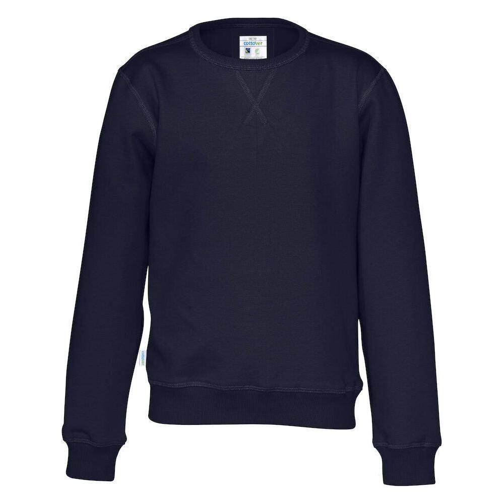Cottover Crew Neck Sweatshirt med rund hals junior 141015 - Sikkerhedsgiganten