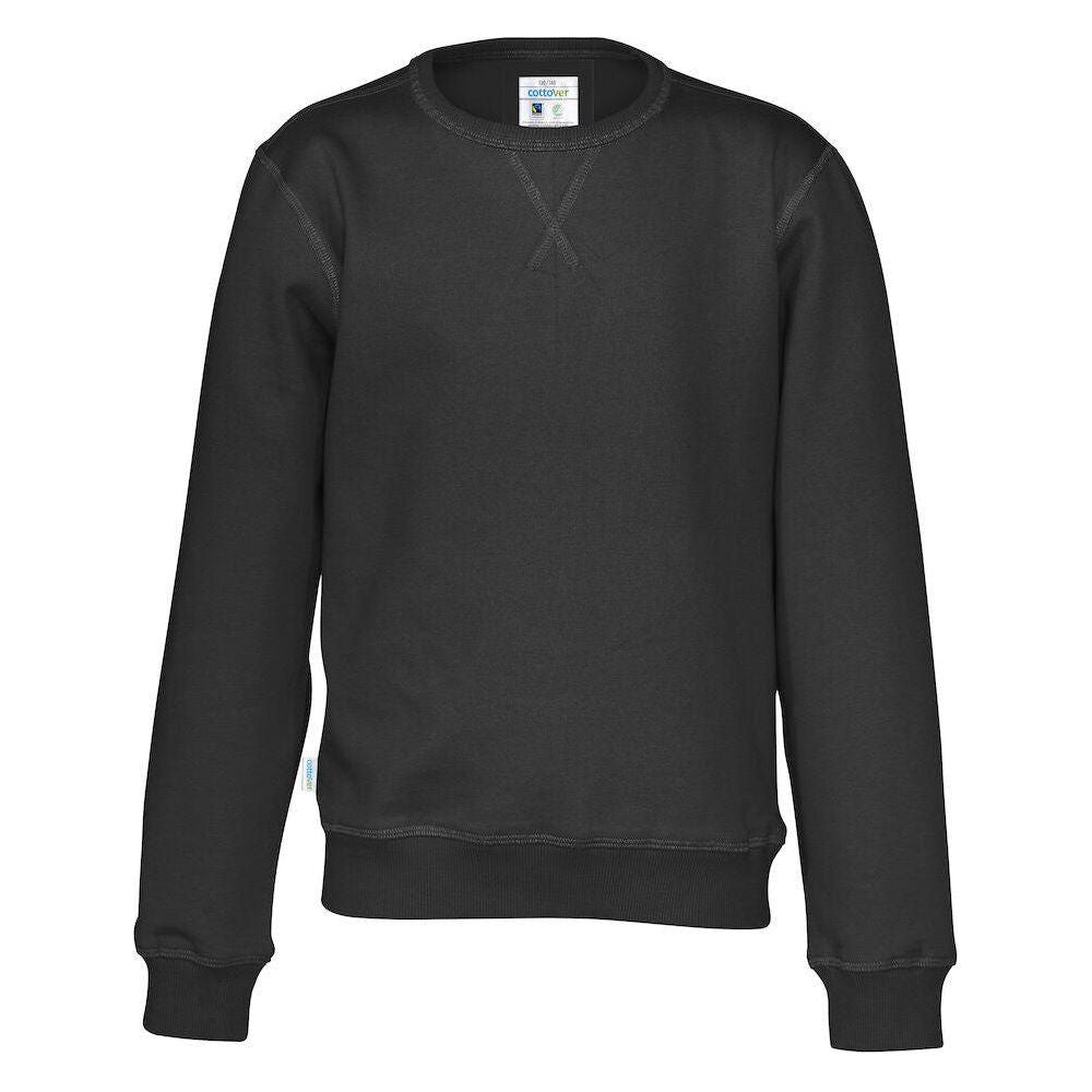 Cottover Crew Neck Sweatshirt med rund hals junior 141015 - Sikkerhedsgiganten