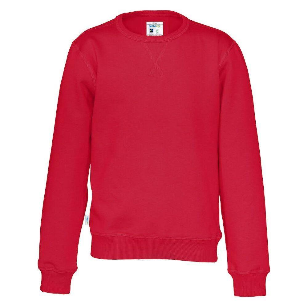 Cottover Crew Neck Sweatshirt med rund hals junior 141015 - Sikkerhedsgiganten