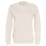 Cottover Crew Neck Sweatshirt med rund hals unisex 141003 Off White - Sikkerhedsgiganten