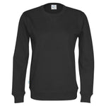 Cottover Crew Neck Sweatshirt med rund hals unisex 141003 Sort - Sikkerhedsgiganten