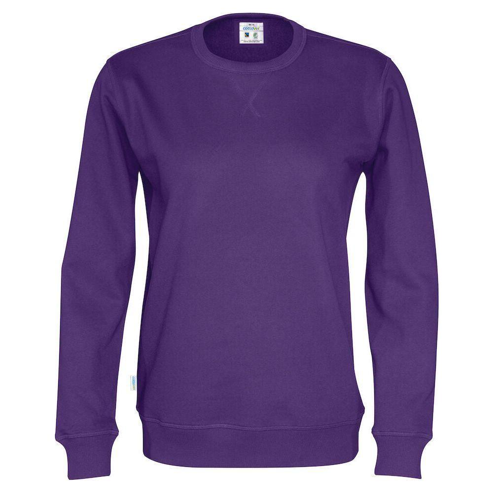 Cottover Crew Neck Sweatshirt med rund hals unisex 141003 - Sikkerhedsgiganten