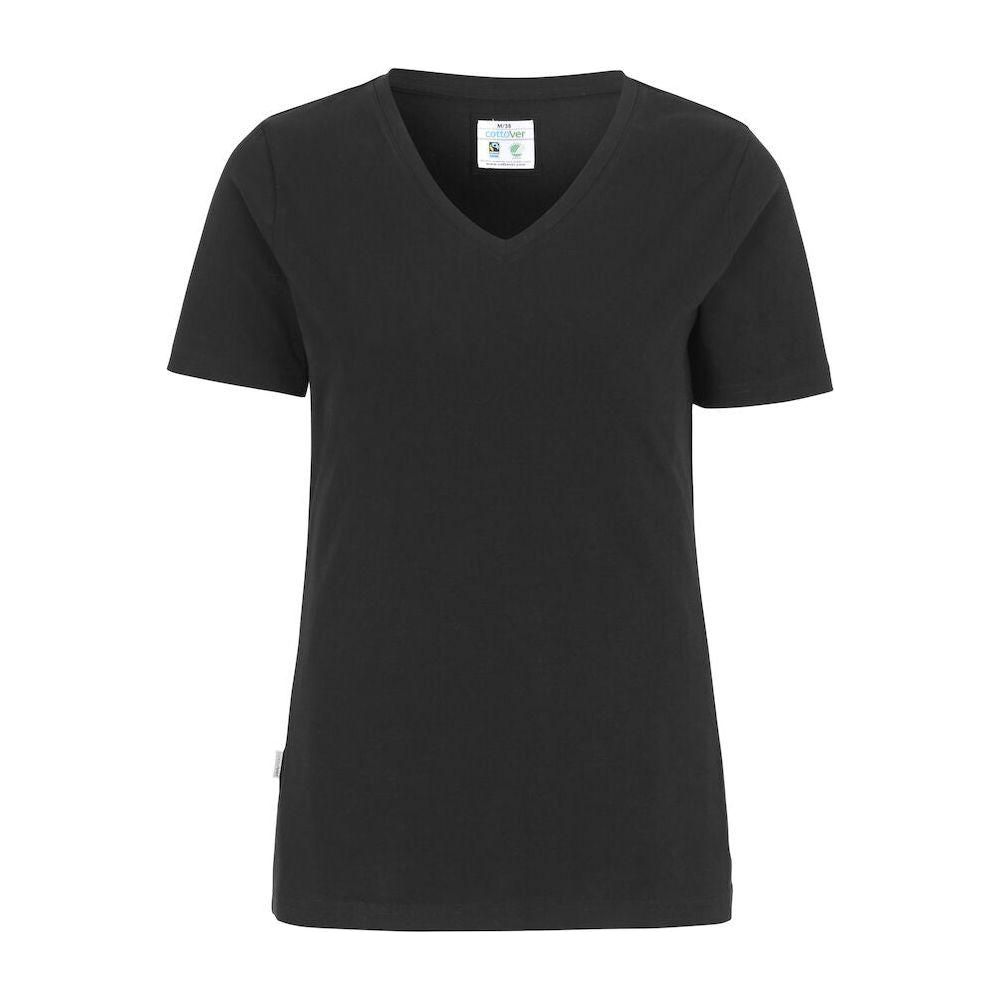 Cottover Stretch v - neck dame 141025 - Sikkerhedsgiganten