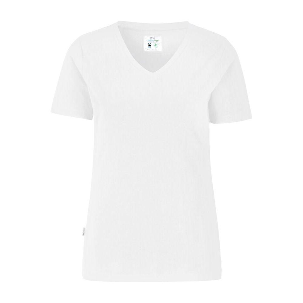 Cottover Stretch v - neck dame 141025 - Sikkerhedsgiganten