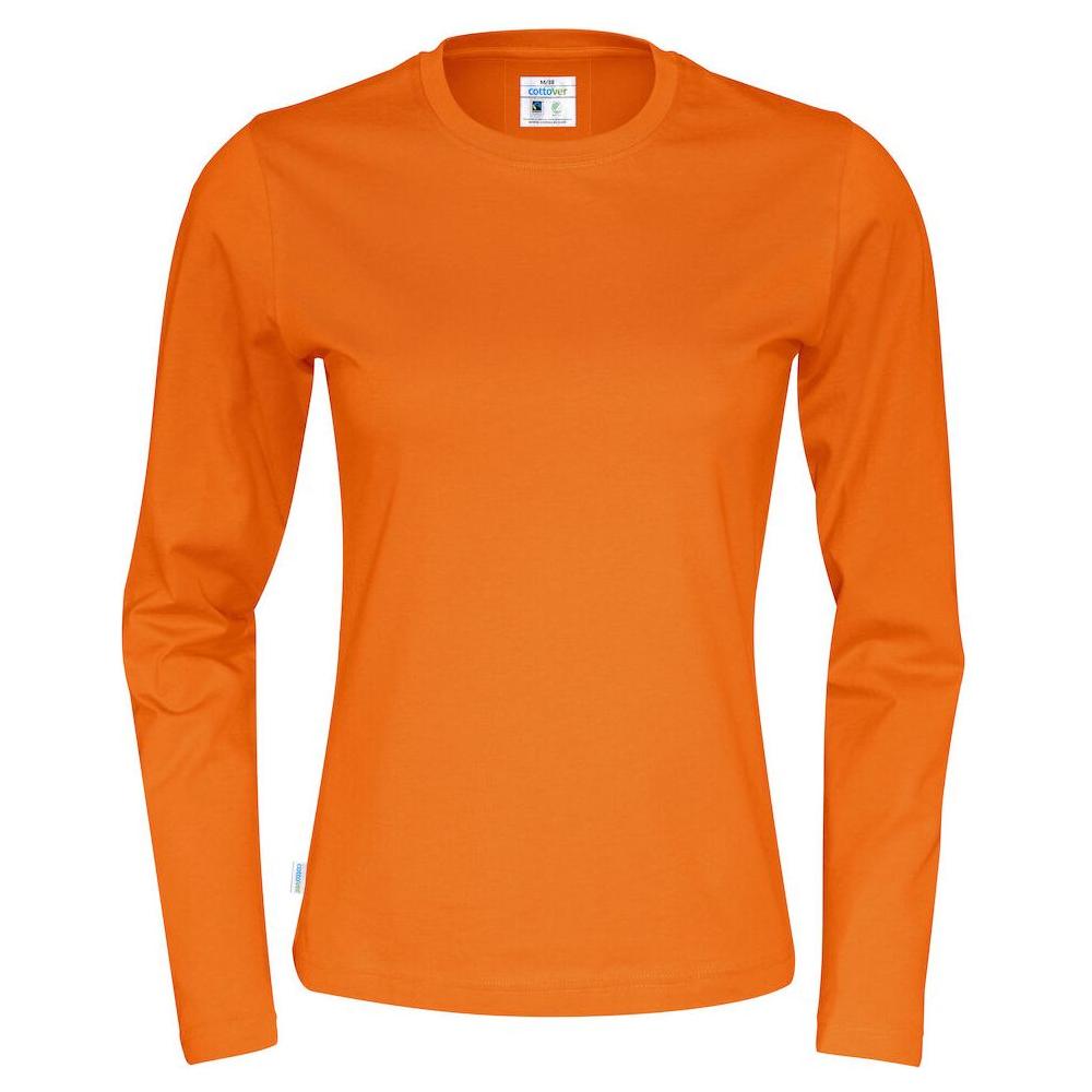 Cottover T - shirt L/Æ dame 141019 - Sikkerhedsgiganten