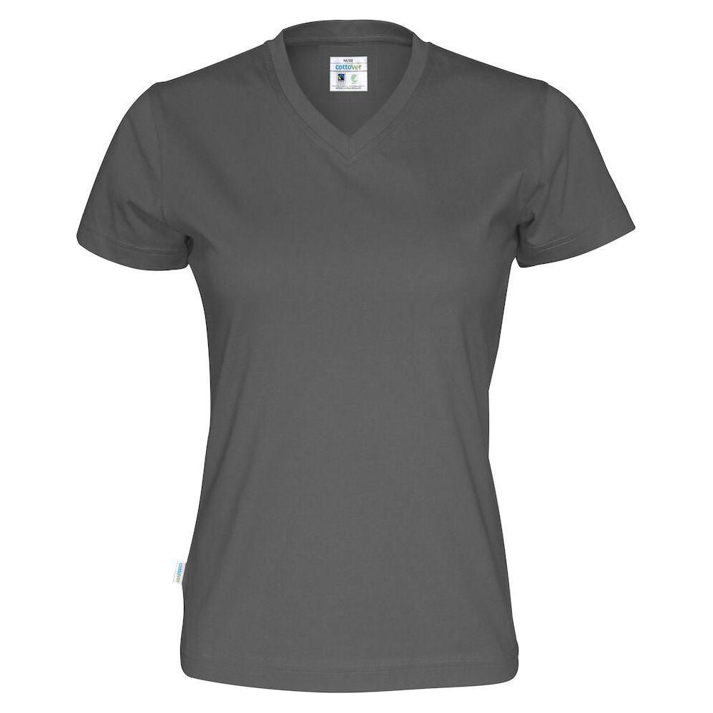 Cottover T - shirt V - hals dame 141021 - Sikkerhedsgiganten