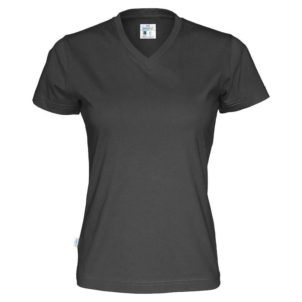 Cottover T - shirt V - hals dame 141021 - Sikkerhedsgiganten