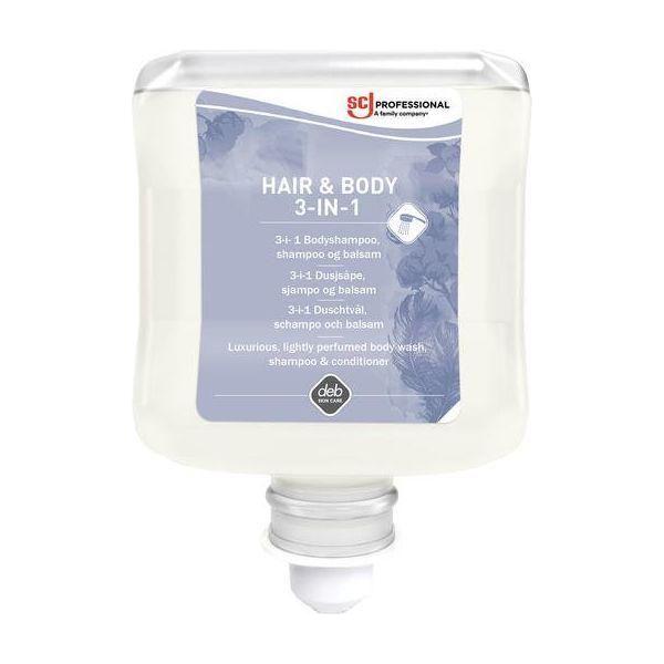 Deb 3 - in - 1 Hair & Body luksus 1000 ml CMW1L - Sikkerhedsgiganten