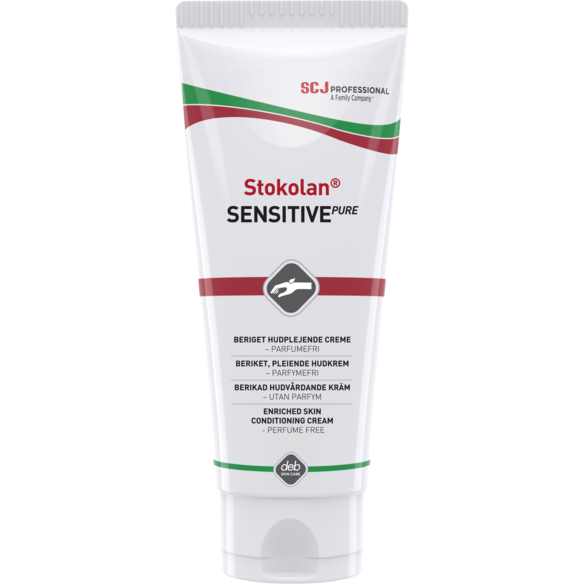 Deb Stokolan Sensitive Pure håndcreme 100 ml SSP100ML - Sikkerhedsgiganten
