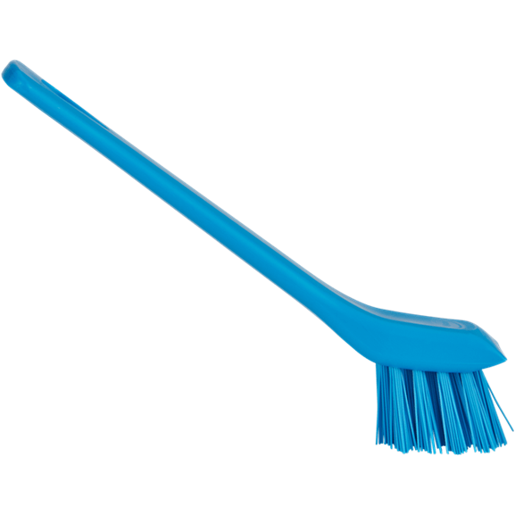 Detaljebørste, Vikan, 15cm, flere farver, polyester/PP/rustfrit stål, med skrabekant, stiv - Sikkerhedsgiganten