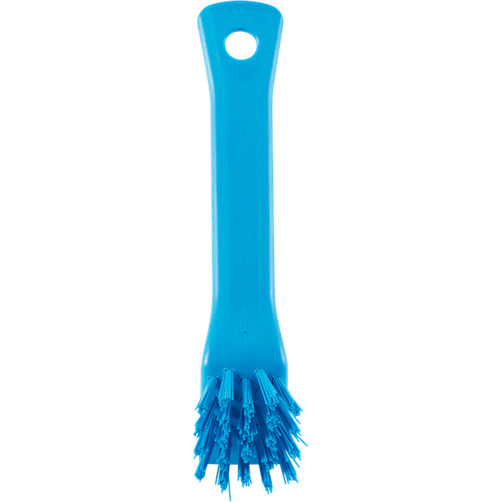 Detaljebørste, Vikan, 15cm, flere farver, polyester/PP/rustfrit stål, med skrabekant, stiv - Sikkerhedsgiganten