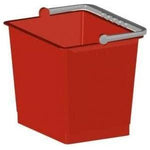 Dit Spand 6ltr rød 24x20x20cm - Sikkerhedsgiganten