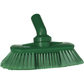 Drejeledsbørste med vandgennemløb, Vikan, flere farver, PP/polyester/rustfrit stål, 24 cm, bløde børstehår, s