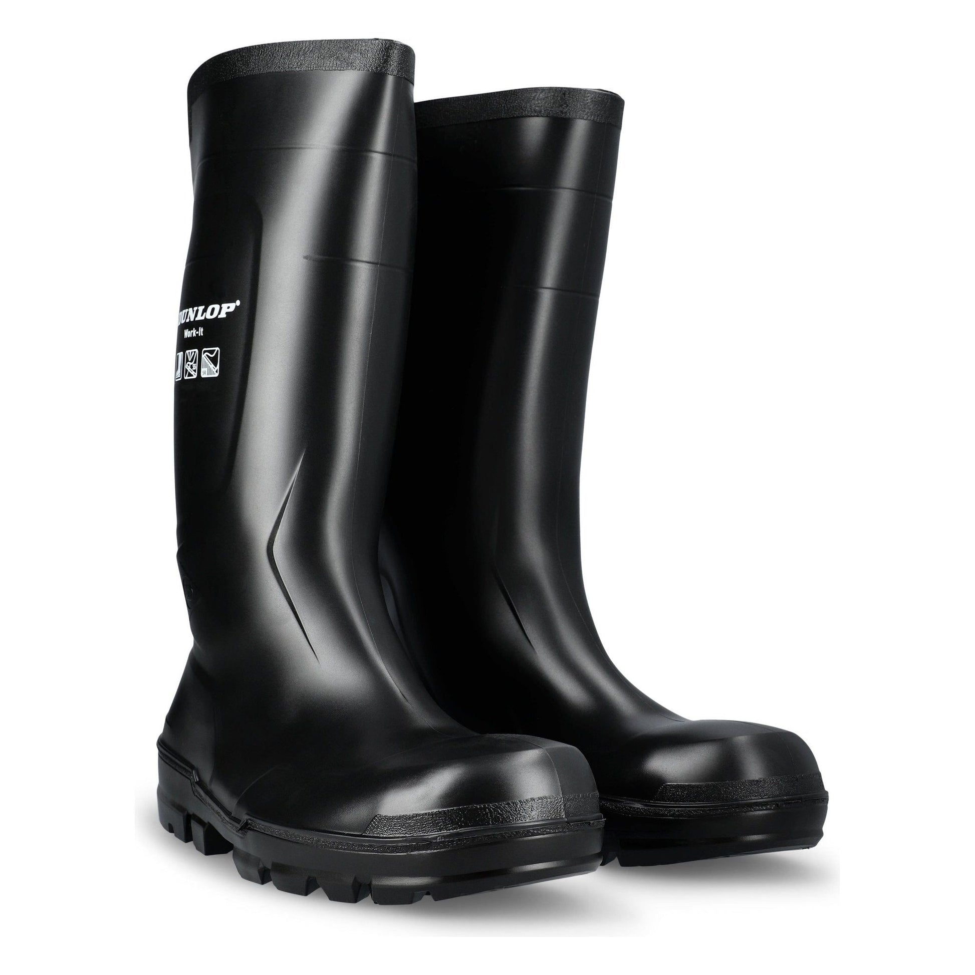 DUNLOP Work - It Sikkerhedsgummistøvle S5 Black 651302 - Sikkerhedsgiganten