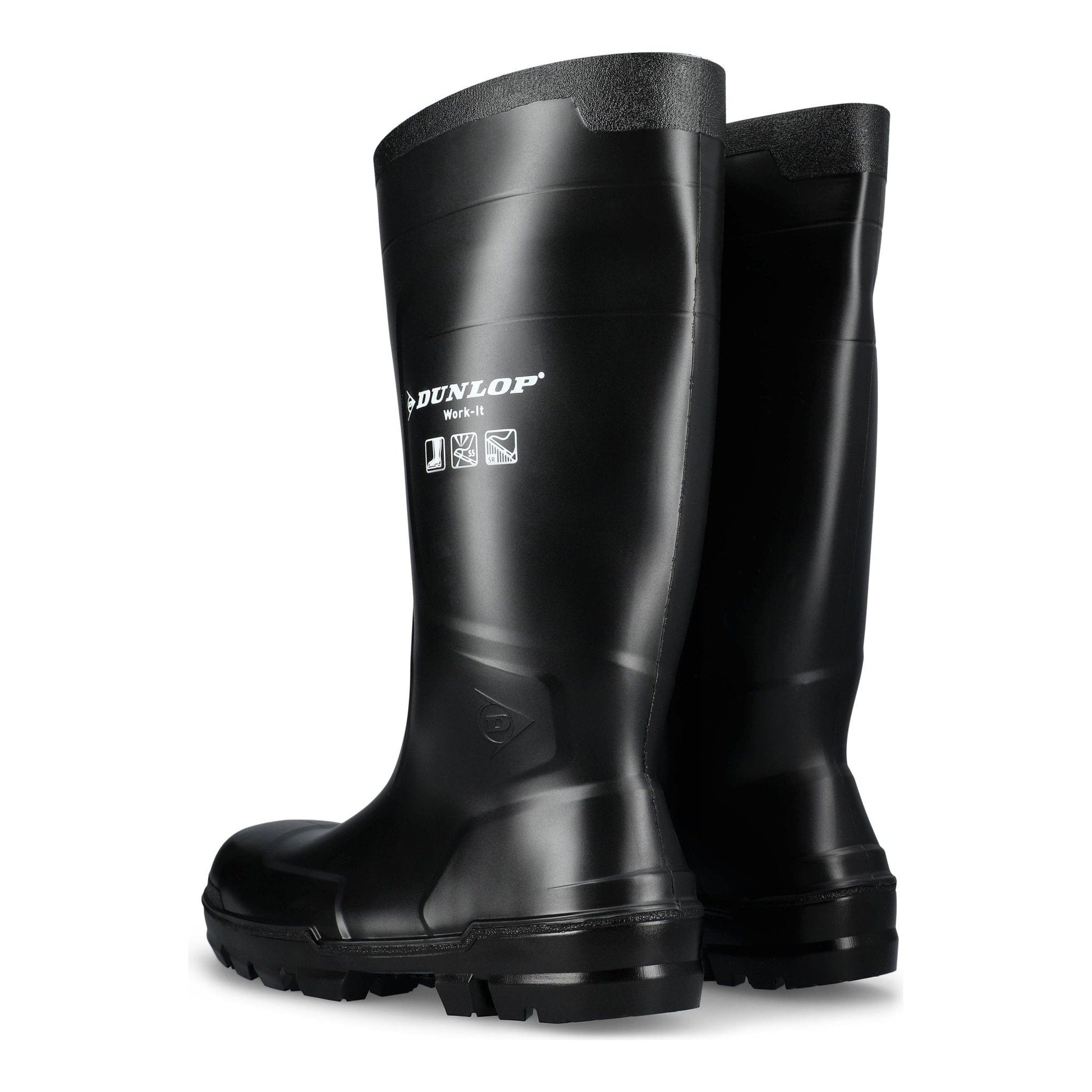 DUNLOP Work - It Sikkerhedsgummistøvle S5 Black 651302 - Sikkerhedsgiganten