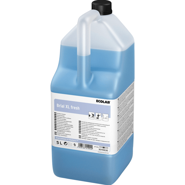 Ecolab Brial XL fresh med farve og parfume 5 liter - Sikkerhedsgiganten