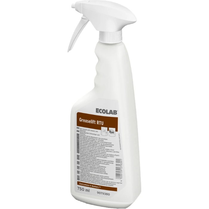 Ecolab Greaselift RTU Ovn - og grillrengøring 750 ml - Sikkerhedsgiganten