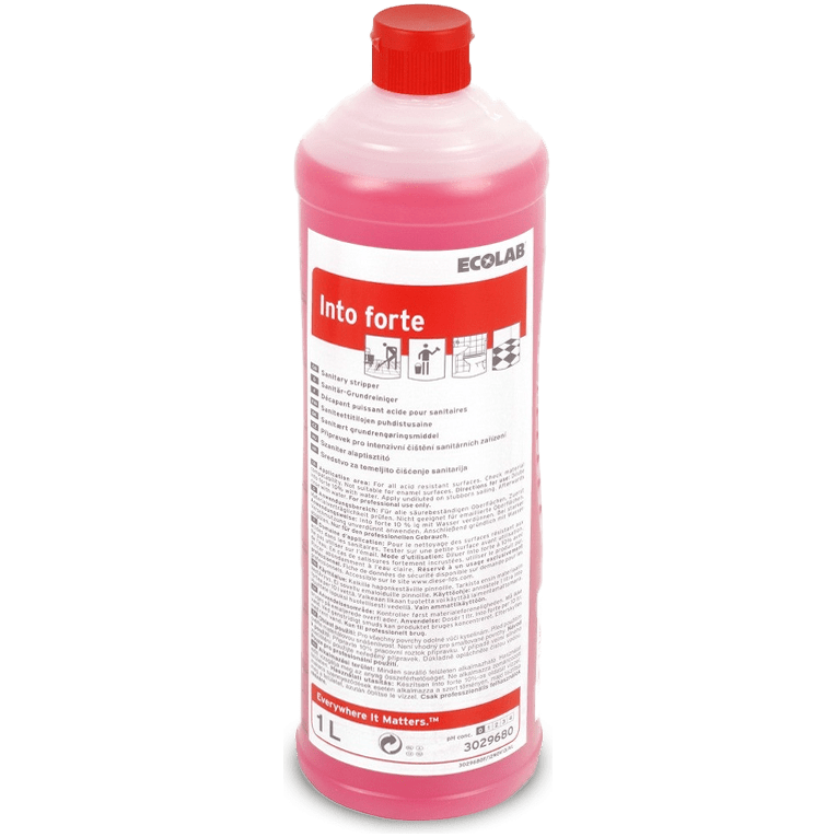 Ecolab Intoforte Kalk/rustfjerner 1 liter - Sikkerhedsgiganten